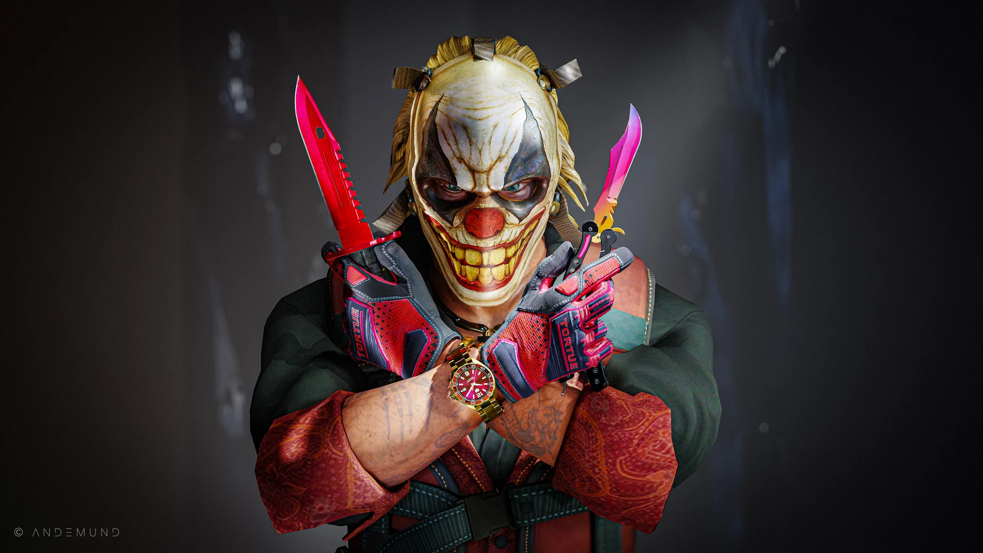 DOUBLE KNIFE