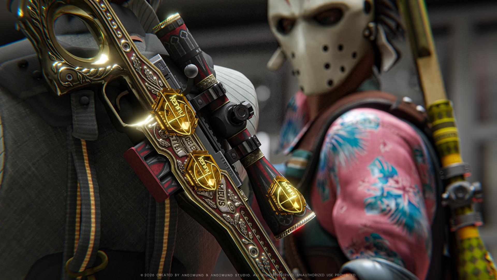 CS2 饰品渲染作品 8