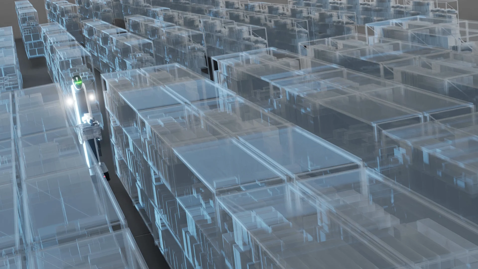 Warehouse spatial x-ray